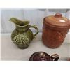 Image 2 : McCoy Pitcher, Ceramic Urn/ Cookie Jar, Tea Pot