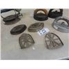 Image 3 : 6 Sad Irons - 1 Gas & 2 Rests