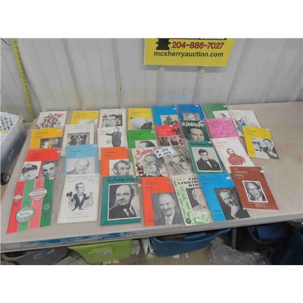 30 Linking Ring Magazines 1950's-70's
