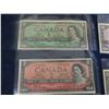 Image 2 : 1954 Canadian Dollars Lot ; $1, $2, $5, $10, $20