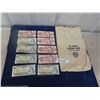 Image 1 : 1973 + 1986 Canadian Dollar Bills Lot ; (5) $1 + (5) $2 & Dakota National Ban