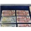 Image 2 : 1973 + 1986 Canadian Dollar Bills Lot ; (5) $1 + (5) $2 & Dakota National Ban