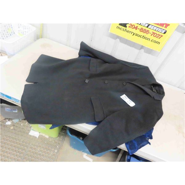 Vintage 1960's Cashmere Wool Hudson's Bay Company Label High End Coat - Just