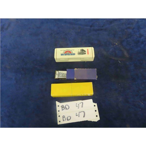 3 Vintage Harmonicas ; Hohner, Valencia, Bugle Boy - 2 Made in Germany, 1 Ireland - 