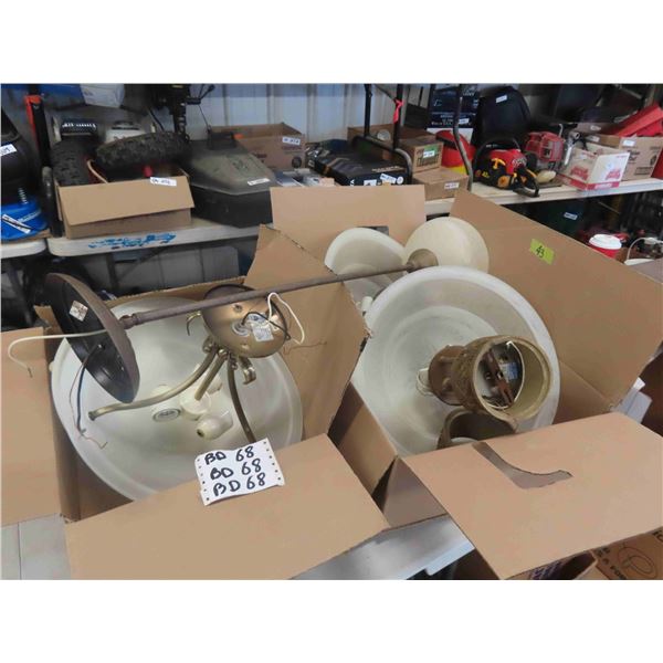 Lot of Designer Ceiling Fixtures