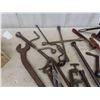 Image 5 : Old Model T Jacks, Wheel Wrench, Bottle Capper, Drill Wrench, Cutters, plus more