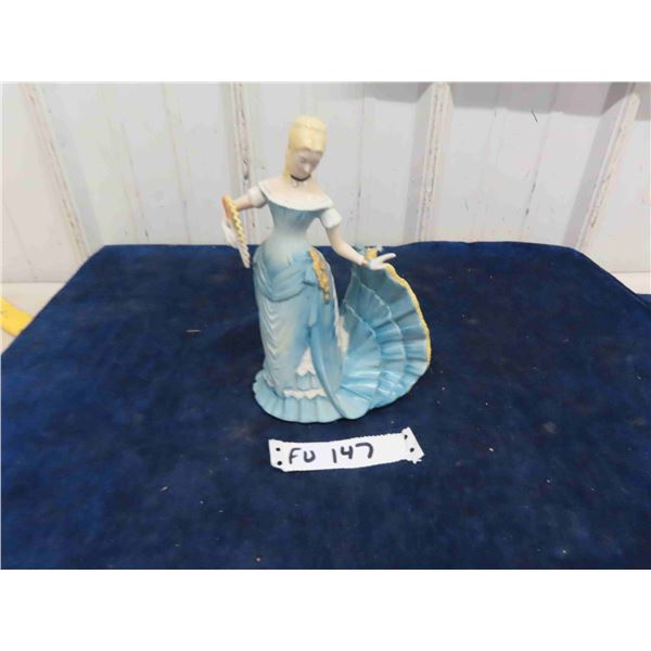 Franklin Porcelain Figurine - Arabella The Waltz 9" Tall 