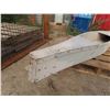 Image 3 : Wooden 8' Flat Bottom Canoe - Use as Display Planter or Repurpose