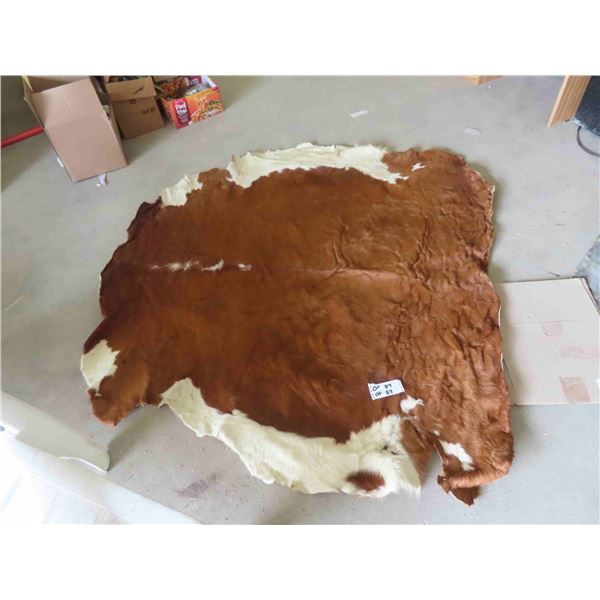 Tanned Cow hide 63  x 70  