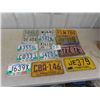 Image 1 : 13 MB License Plates + 1 BC - 14 Total