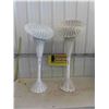 Image 1 : 2 Wicker Vases - Nice For Sunroom 42" Tall 
