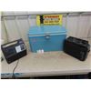 Image 1 : Coleman Picnic Cooler, Panasonic Radio/ Cassette, GE Radio