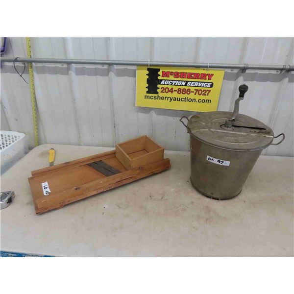 Cabbage Cutter + Dough Maker