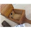 Image 8 : Wooden Note Box + 2 Korean Rice Presses - Primitive
