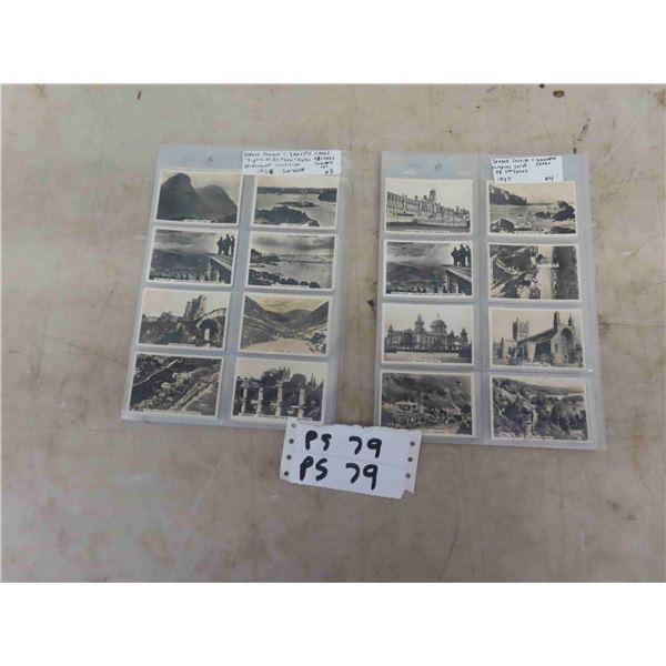 96 Senior Service Tobacco Cards - 2 Complete Sets ; 1936 + 1937