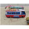 Image 9 : Battery  Operated Stocky Ford, Coca-Cola Die Cast Delivery, Friction Tour Bus, 