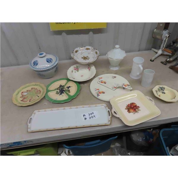 Cake Server, Covered Dish, Trays, plus more