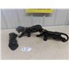 Image 1 : 3 Panther Ornaments