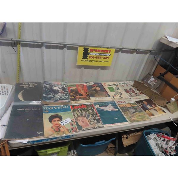 Old Magazines, Post, Look, Colliers, Star Weekly, Little Journey - 1930's, 50's, 60's 
