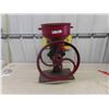Image 1 : Hand Crank Grinder 26" Tall - Crank Wheel 17" Wide