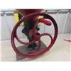 Image 2 : Hand Crank Grinder 26" Tall - Crank Wheel 17" Wide