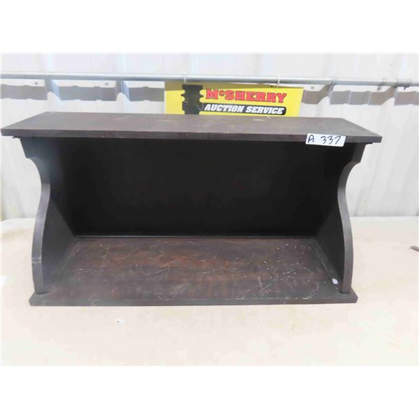 Riser Open Display Shelf 12" x 17" x 34" 