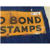 Image 3 : Gold Bond Metal Stamp Sign - Vintage 9" x 24" 