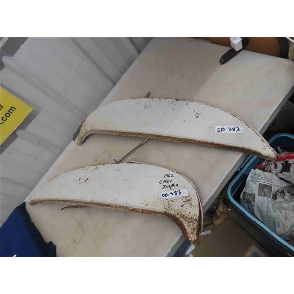 Set of 2 Wheel Skirts Off 1962 Chevy Impala