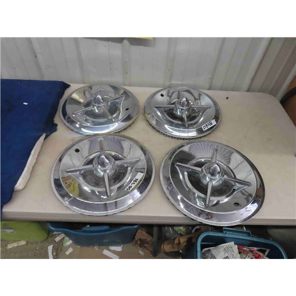 Set of 4 Hub Caps 15"