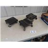 Image 1 : Set of 3 Snowmobile Dollies