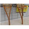 Image 4 : Set of Snowshoes - 1 Has Damage in Toe Area 12" x 42" 