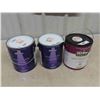 Image 1 : 2 Gal of Eggshell White Paint + 1 Gal Primer
