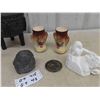 Image 6 : Oriental Entertainer, Pair of Vases, Duck Candy Dish, Ornaments