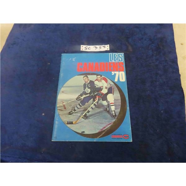 1970s Montreal Canadians Magazine