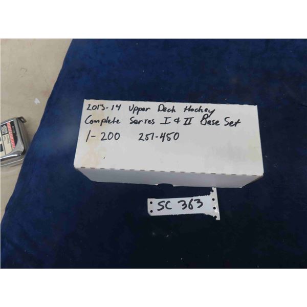 2013/14 Upper Deck Hockey Complete Base Set #1 + 2