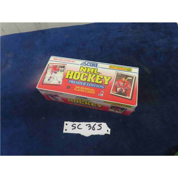 1990 Score NHL Complete Set - English + French - Factory Sealed