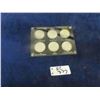 Image 1 : Canada Commemorative Silver Dollar Set High Grade 6 Silver Dollars