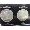 Image 4 : Canada Commemorative Silver Dollar Set High Grade 6 Silver Dollars