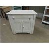 Image 1 : Painted Antique Wash Stand- No Harp 14" x 24" x 26" 