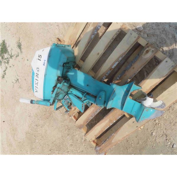 Viking 15 HP Boat Motor - Has Compression - Not Running