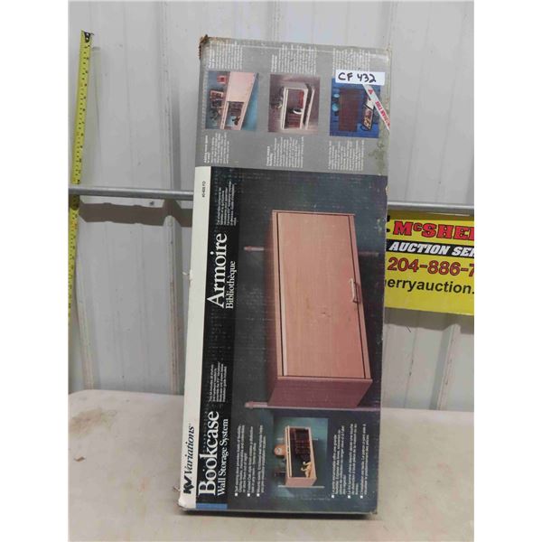 New Unassembled In Box Variations Bookcase 11" x 12" x 31.5" 