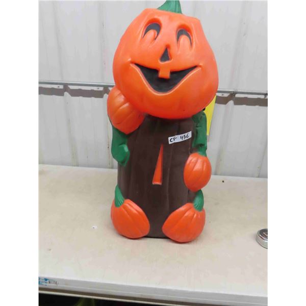 Halloween Theme Pumpkin Blow Mold 35" tall 