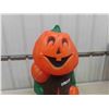 Image 2 : Halloween Theme Pumpkin Blow Mold 35" tall 