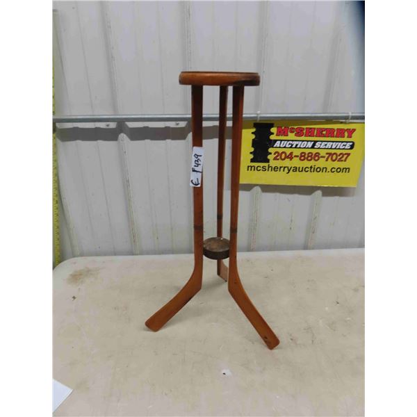 Hockey Stick Ashtray Stand