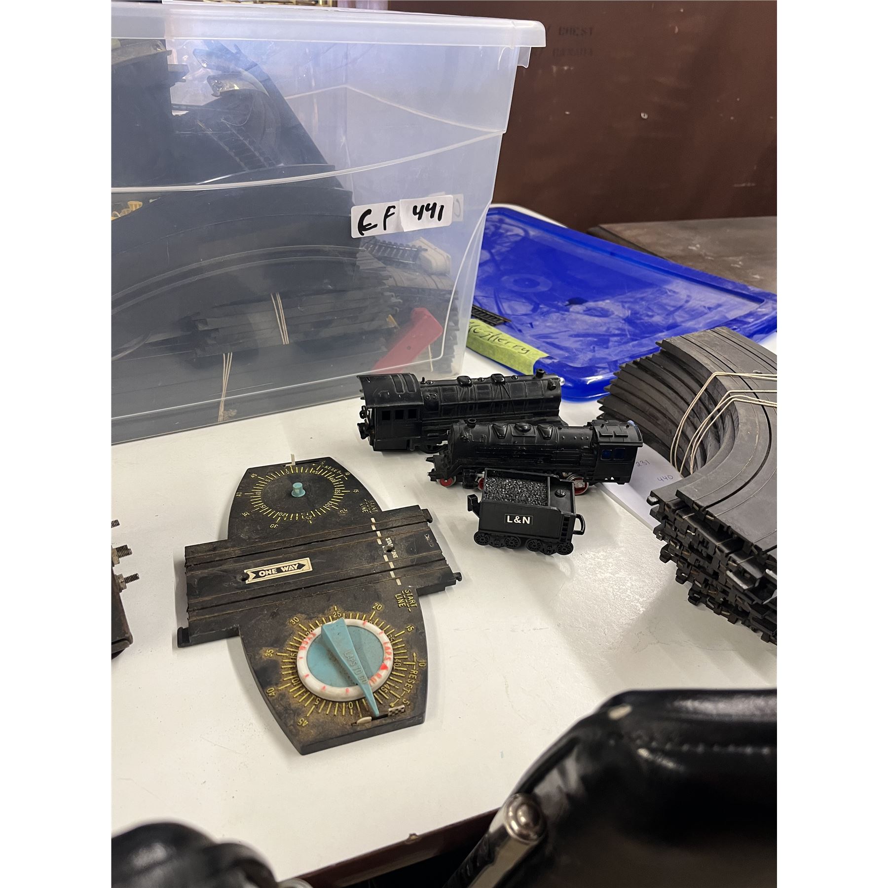 Race Car Set & Train Set