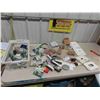 Image 1 : Automotive Lighting, Staples, Battery Clamps, Electrical Items, Hinges, plus more