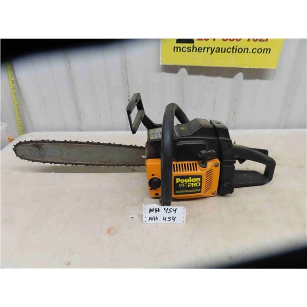 Poulan 330 Pro Chainsaw - Switch Broken