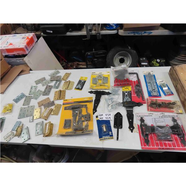 Gate / Door Hardware ; Latches, Hinges, Locks