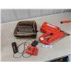 Image 1 : Paslode Angle Nailer with Charger + Box of Nails