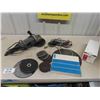 Image 1 : B+D 7" Angle Grinder + Skil 4.5" Disc Grinder with Assorted Grinding Discs